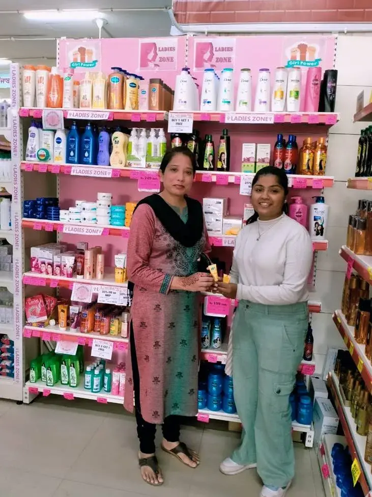 Celebrating women day by gifting women