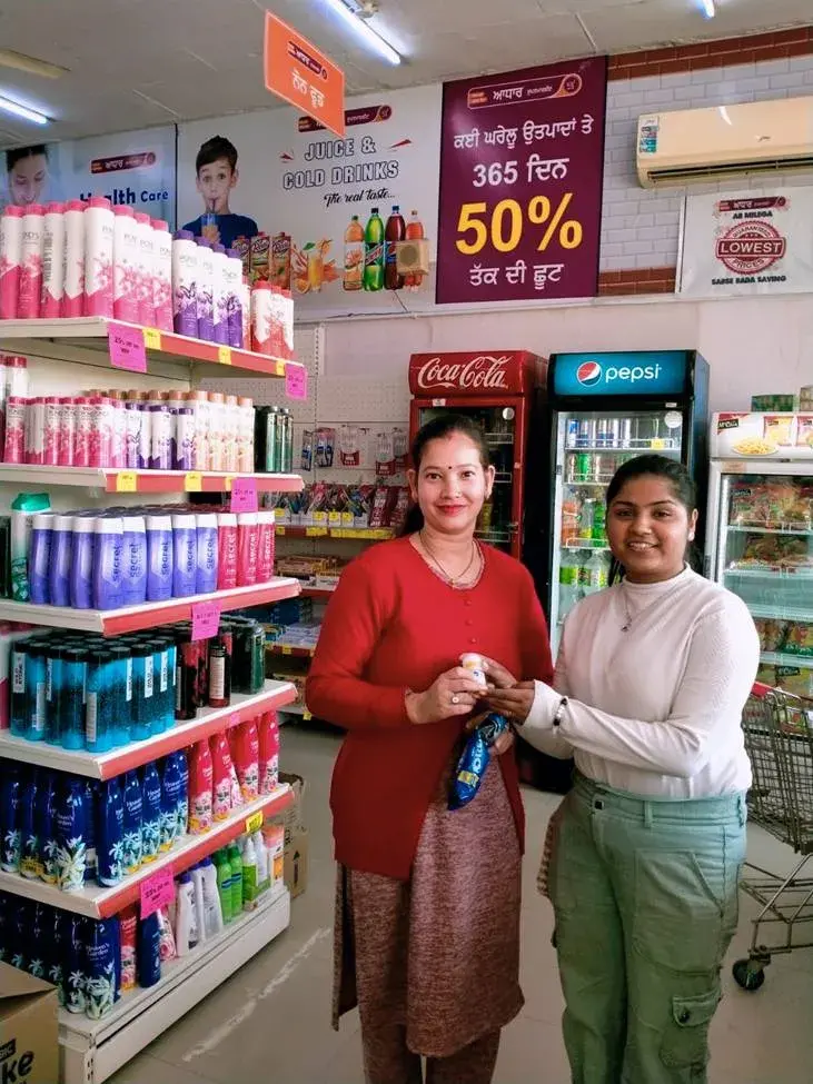 Celebrating women day by gifting women